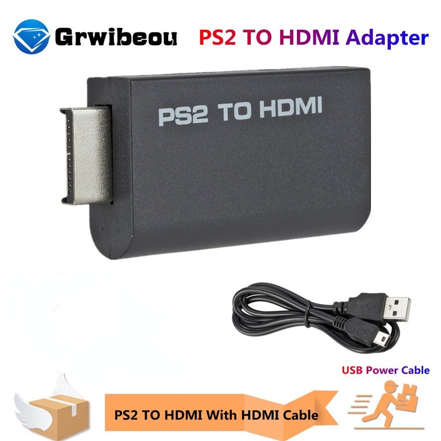 PS2 To 480i/480p/576i Audio Video Converter Adapter 3