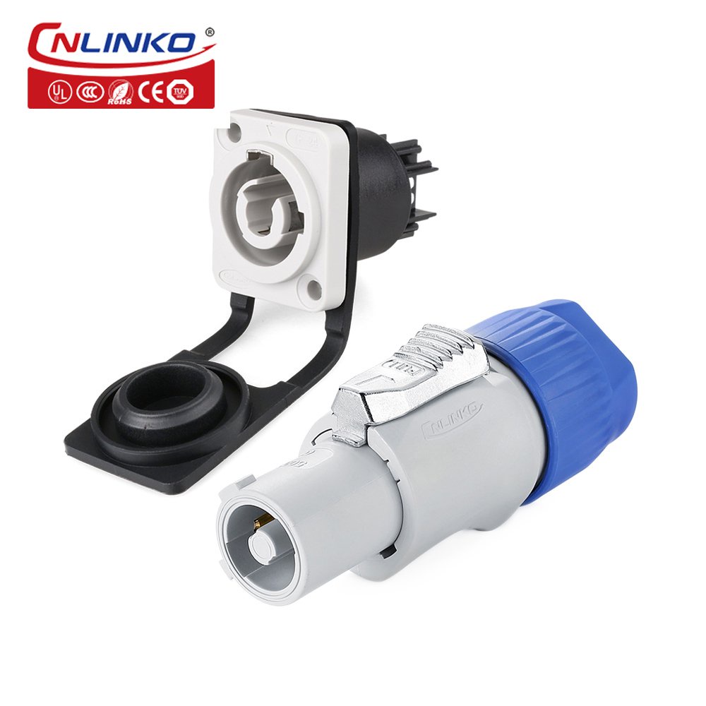 Cnlinko M Powercom Pin Connector Industrial A Waterproof Ip Led