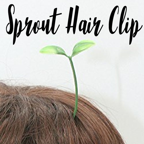 sprout hair clip