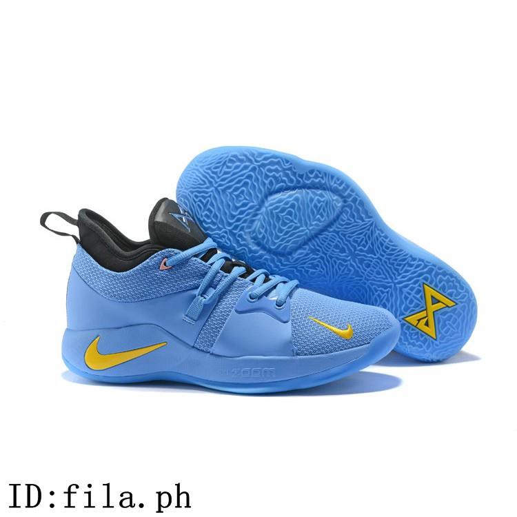 paul george shoes yellow and black