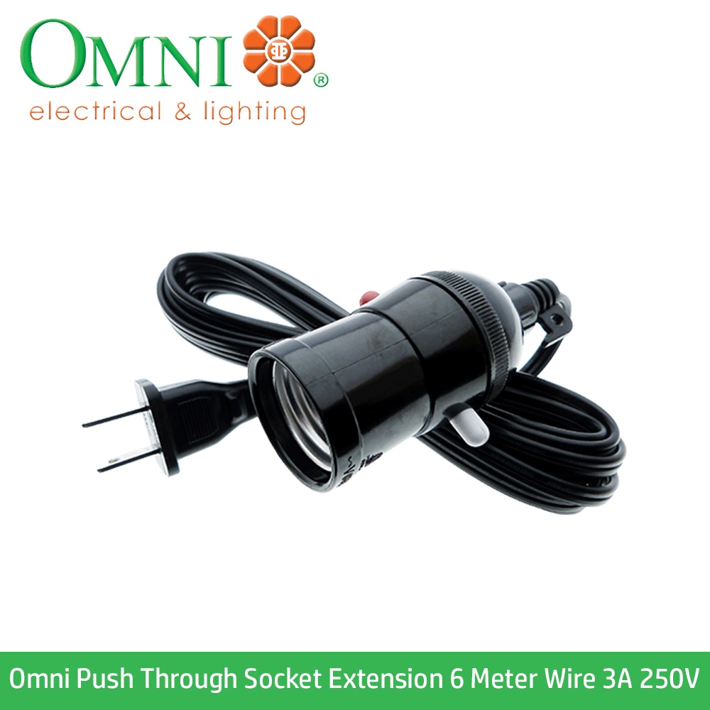 OMNI PUSH THROUGH SOCKET EXTENSION E27-613 3M l E27-616 6M | Shopee ...