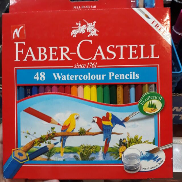 faber castell 48 watercolour pencils