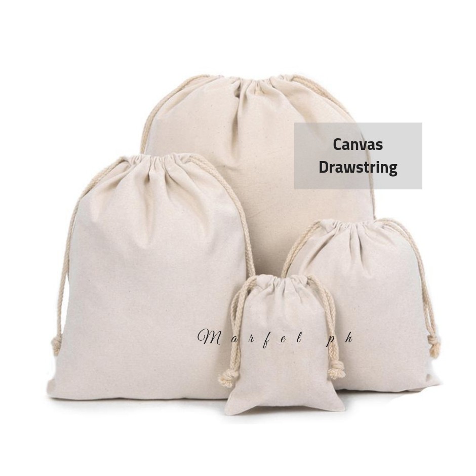 canvas string bag