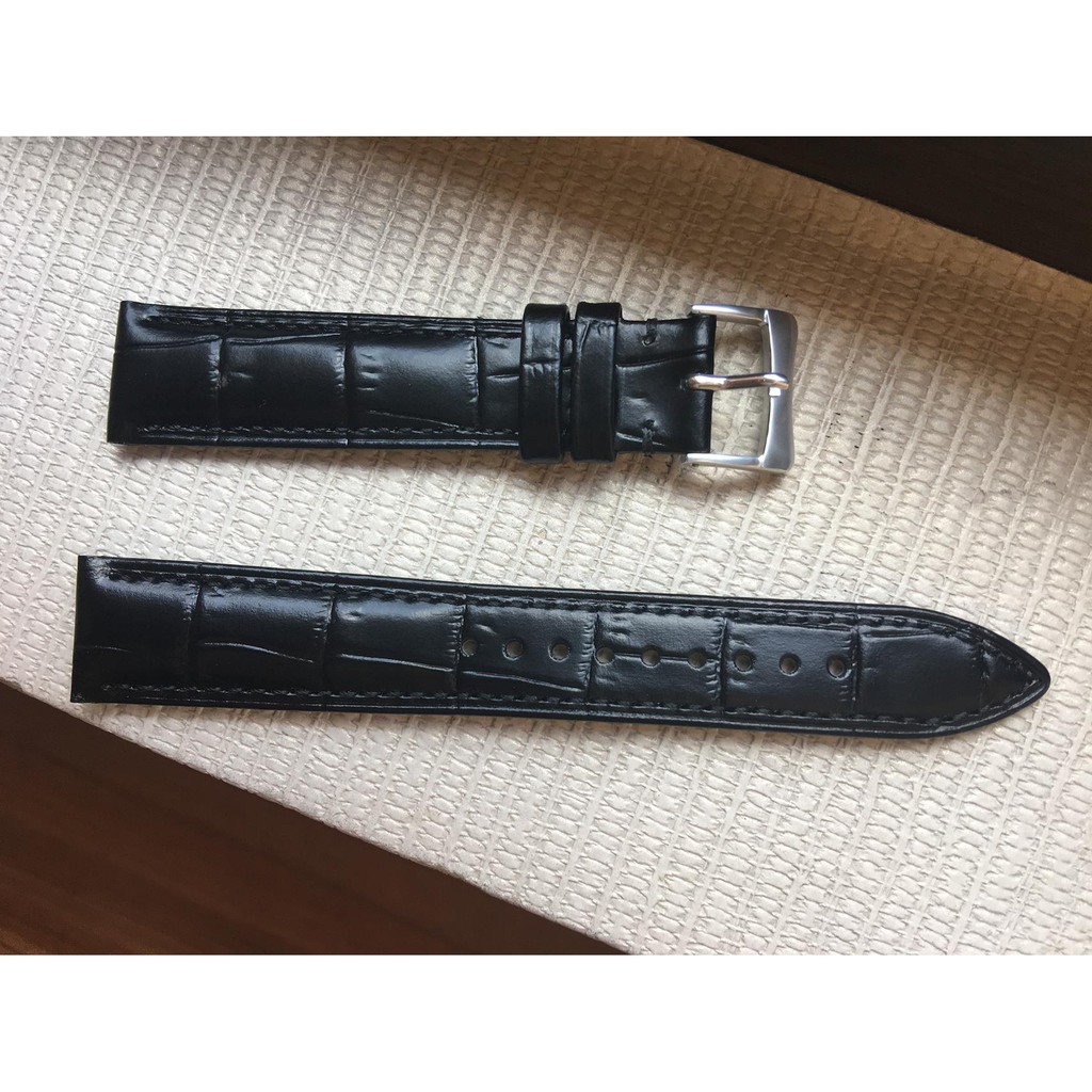 BM02 18mm Genuine Leather Strap Black Strap for (Seiko SNKL43 SNKL23 SNKL41  SNKL45 and other similar | Shopee Philippines