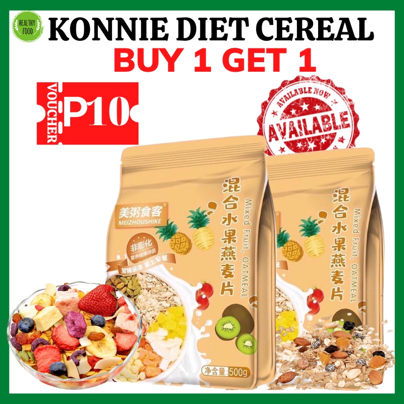 [BUY 1 GET 1] Kohayo Diet cereals konnie healthy meal mix fruit oatmeal