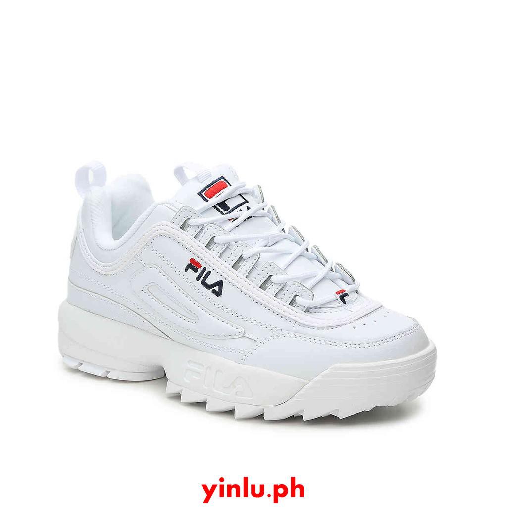 fila disruptor 2 all white