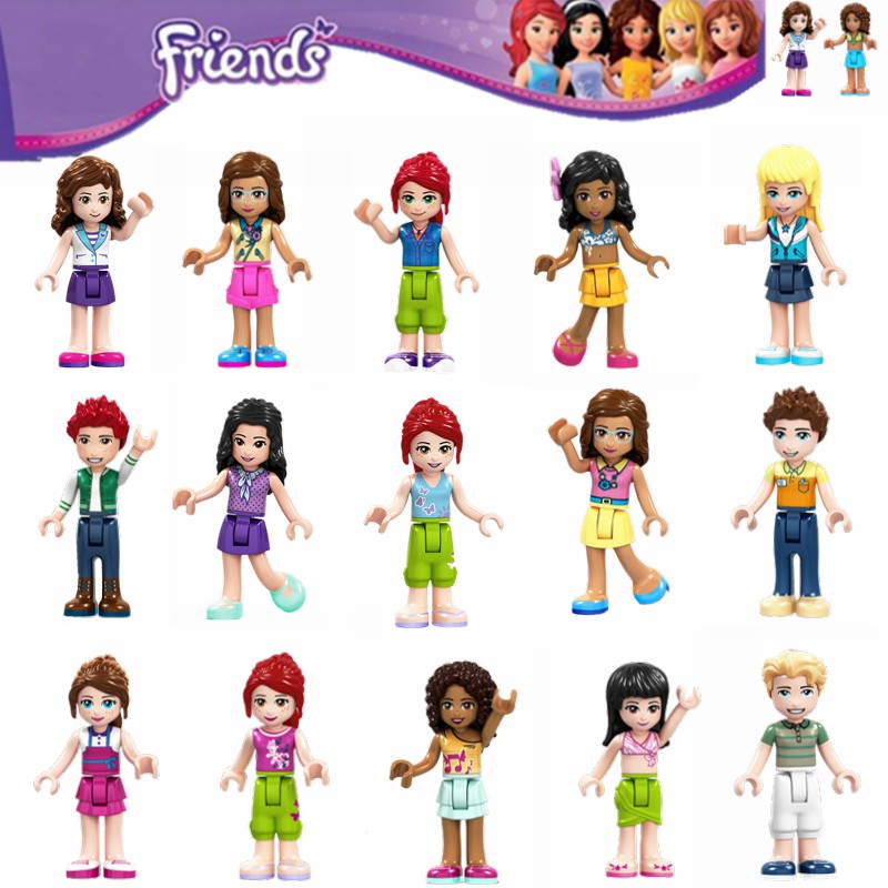 lego friends minifigures