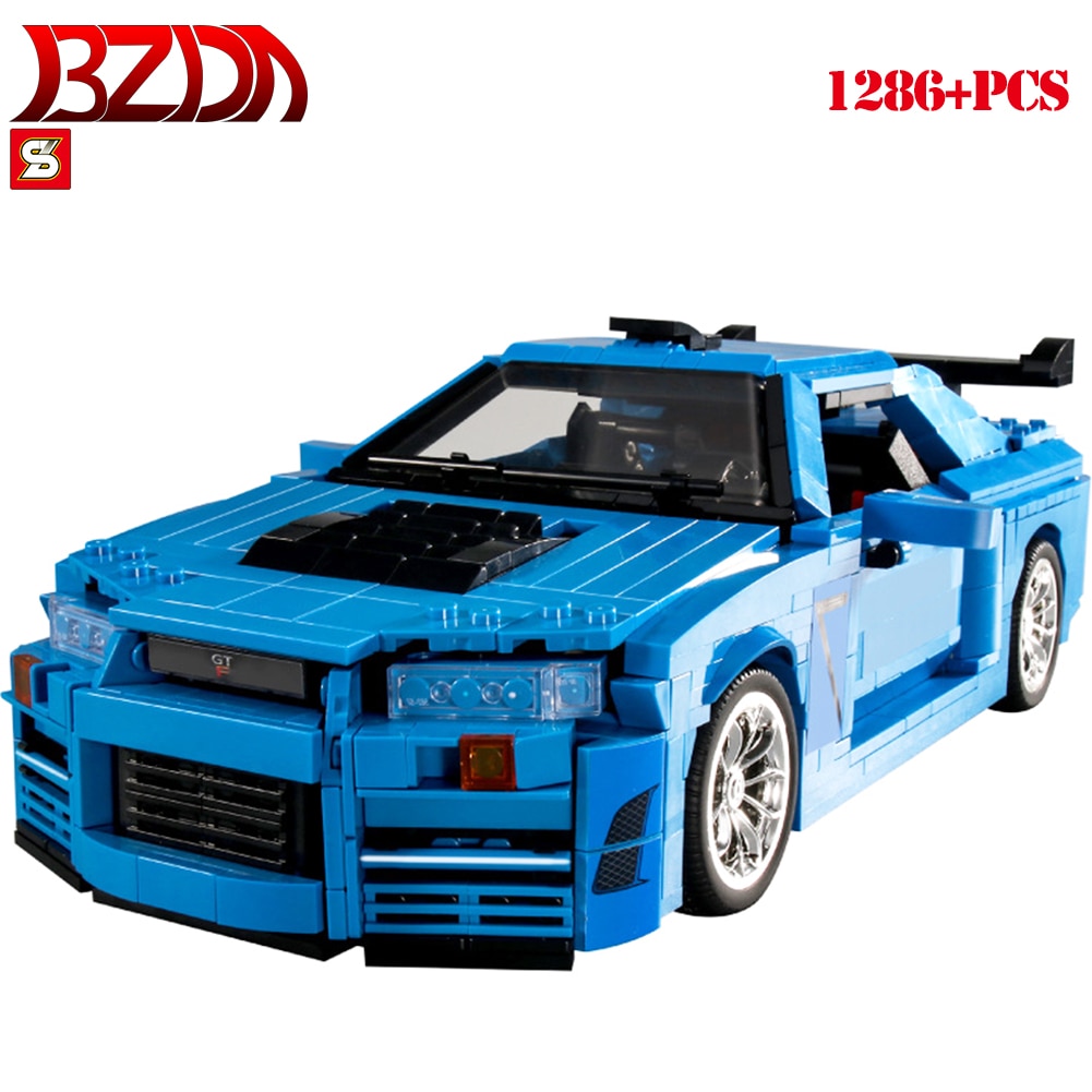 lego nissan gtr r34