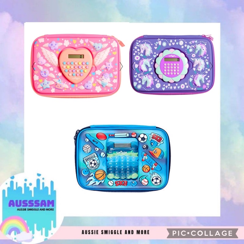 Smiggle hardtop pencil case with calculator Shopee Philippines