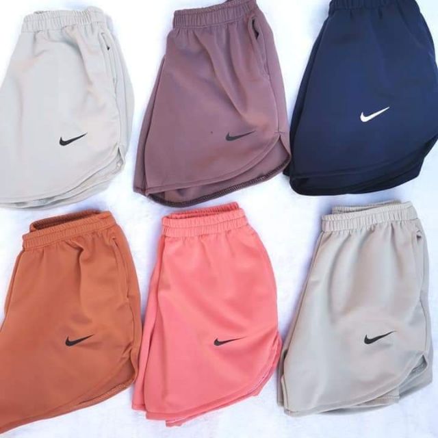 nike shorts peach