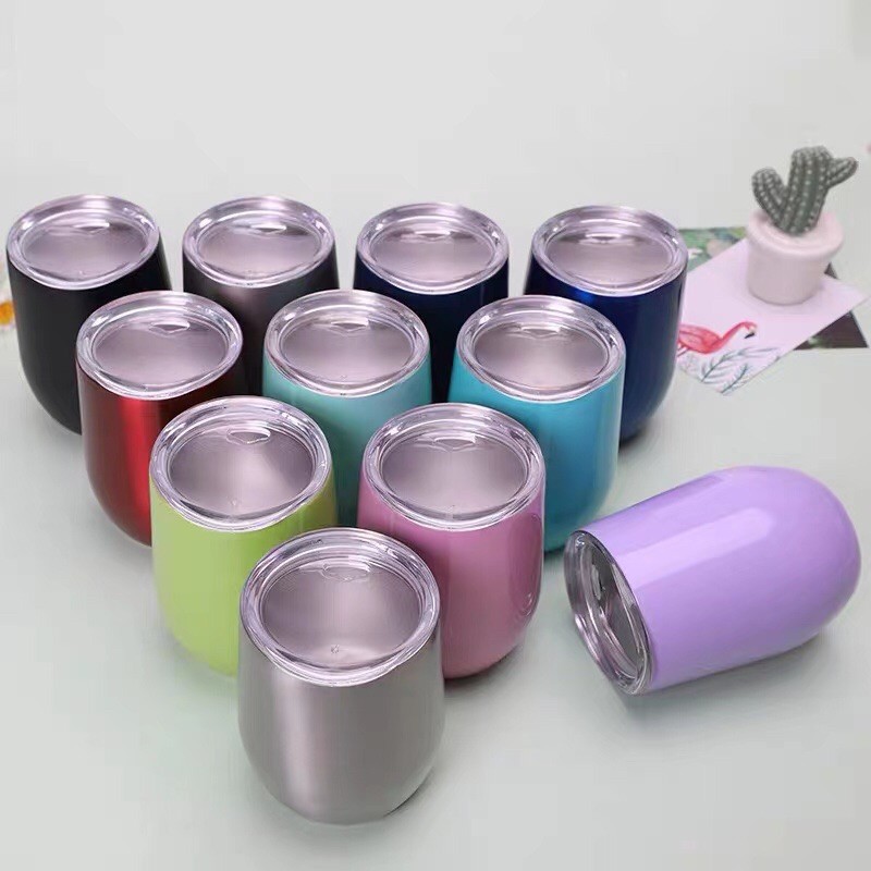 egg tumbler plain Stainless Egg mug tumbler tumbler hot and cold