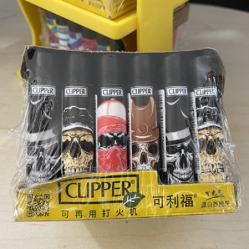 Clipper Original Grinding Wheel Flint Ignition Lighter Open Flame Torch