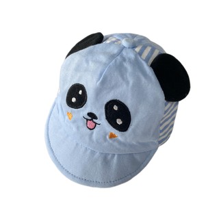 Fashion cute cartoon soft edge baby hat panda 4 color unisex #3