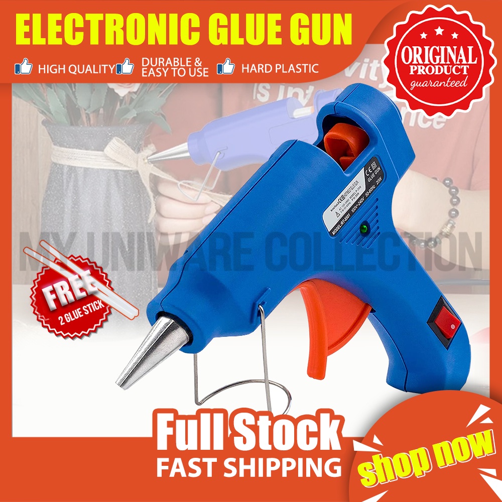 Glue Gun with Glue stick High Quality Electric Glue Gun with FREE 2