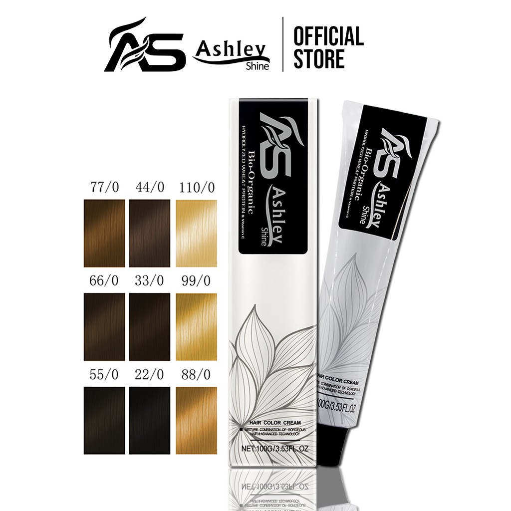 Ashley Shine Hair Color (Intense Natural/0) NO OXIDANT