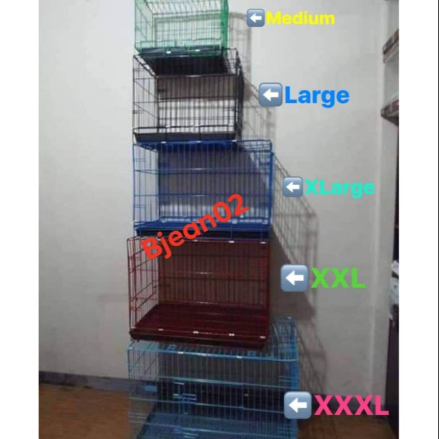 rabbit cage size