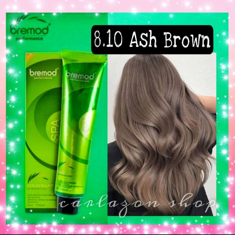 Ash Brown Hair Color 8.10 Bremod Hair Color Ash Brown Hair Color 8.10 ...