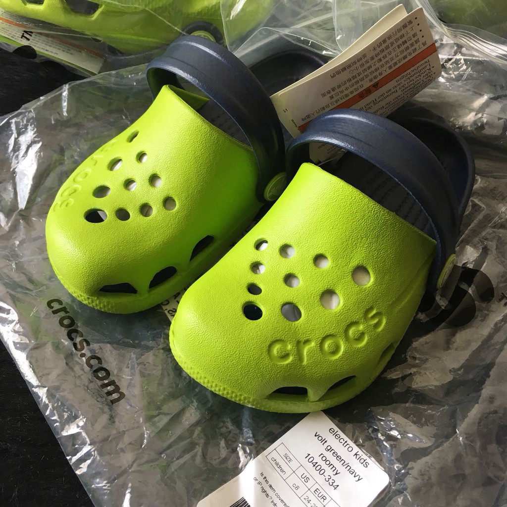 size c8 crocs