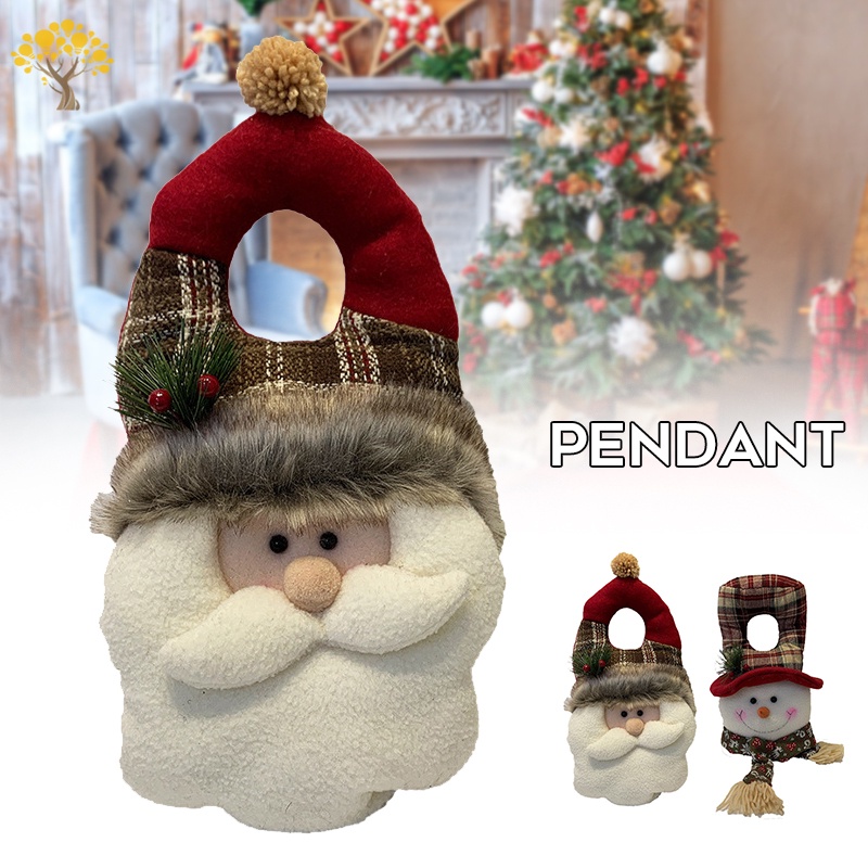 Details about  / 3pcs//Set Cute Santa Claus Snowman Doll Wine Bottle Cover Holder Perfect Table