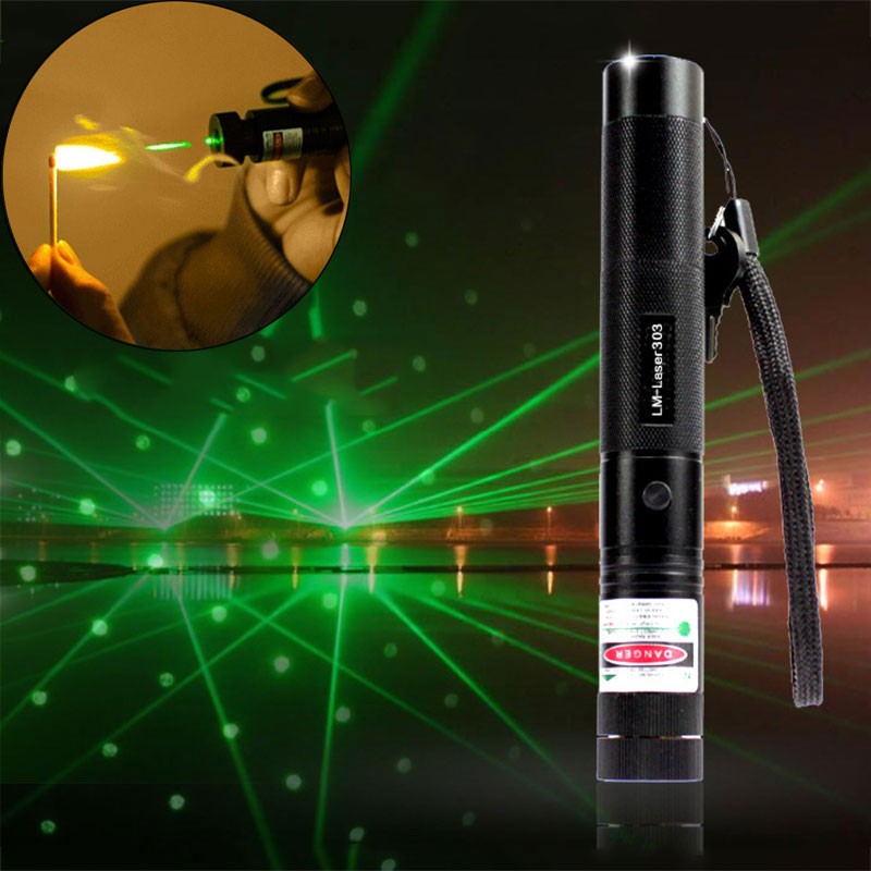 powerful green laser