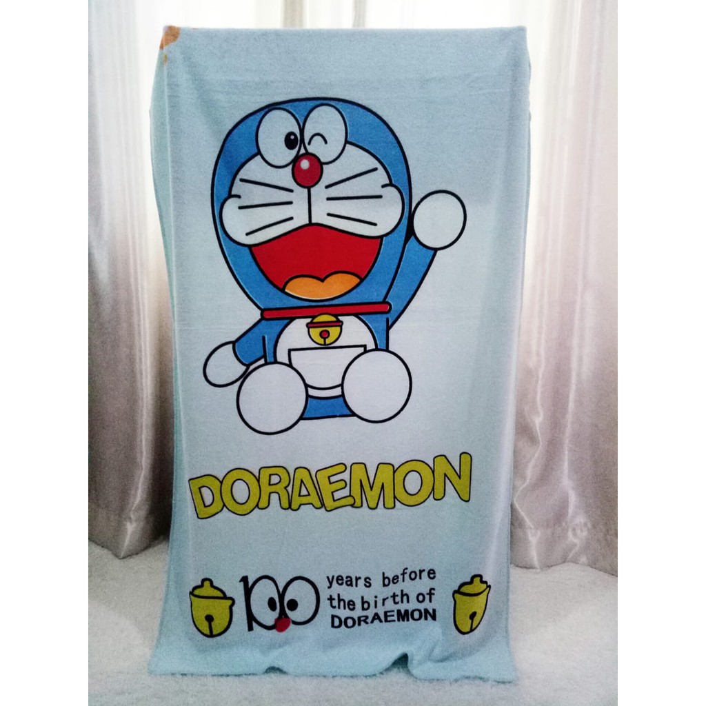 Doraemon Chocolate Towel