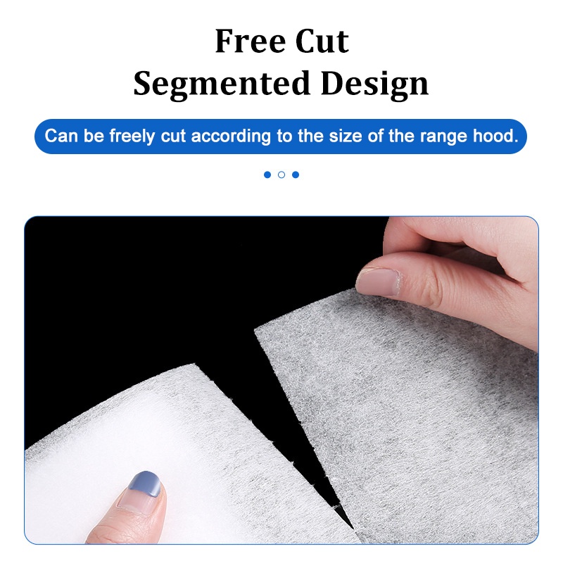 Kitchen Oil Filter Paper Non-woven Anti Oil Filters Range Hood Oil-Proof Oil-Absorbing Paper