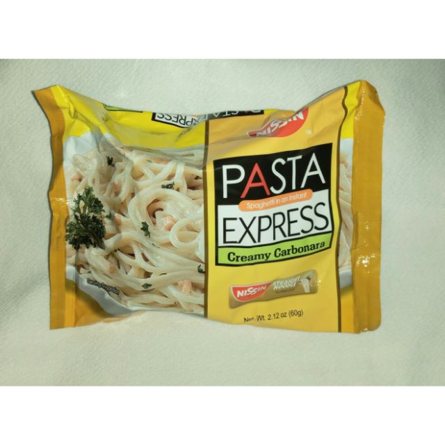 Nissin Pasta Creamy Carbonara 60gl Shopee Philippines