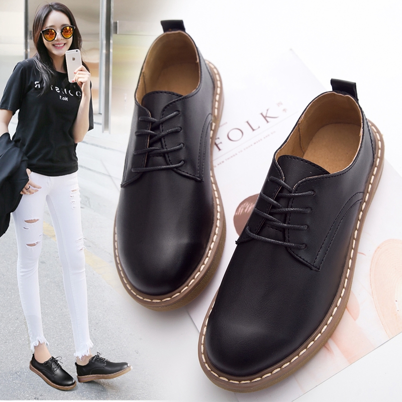 womens flat shoes lace up