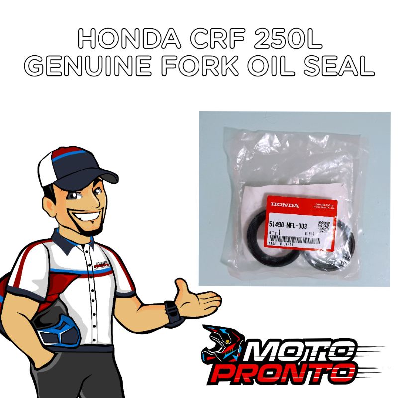 HONDA CRF250L FRONT FORK SEAL SET Shopee Philippines