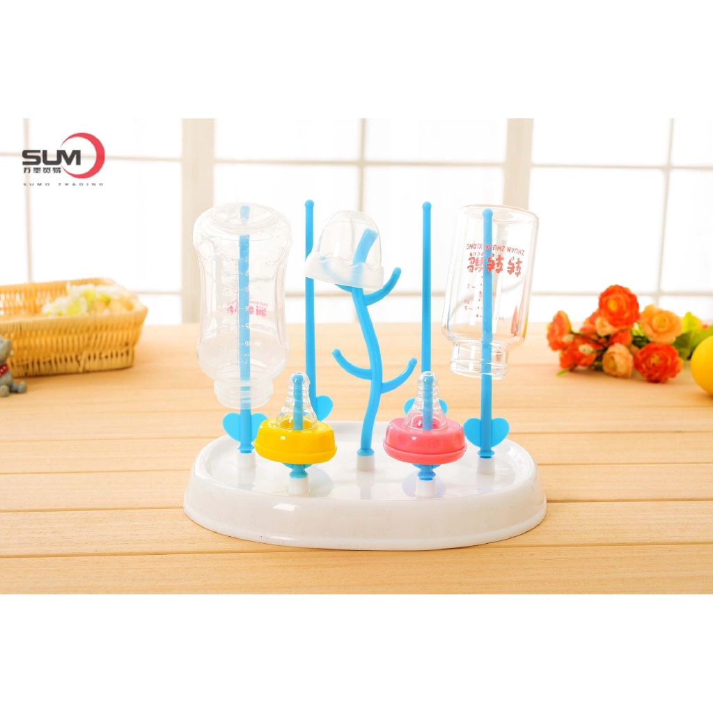 bottle draining rack