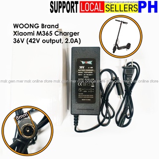Chargeur Trottinette Electrique Vestigia 42V 2A - Compatible Xiaomi M365, Ninebot ES/ E Series