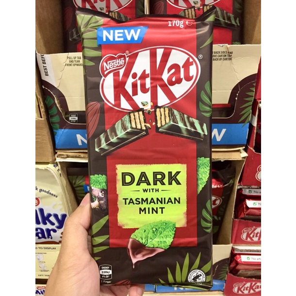KitKat Dark Chocolate With Tasmanian Mint 170g Shopee Philippines