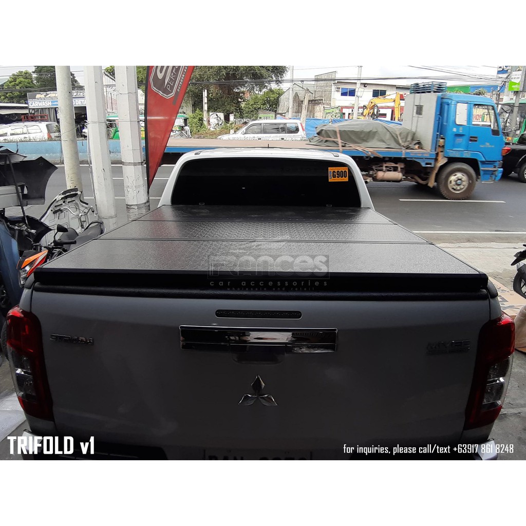 Strada 2019 2020 Tri Fold Cargo Bed Cover Shopee Philippines