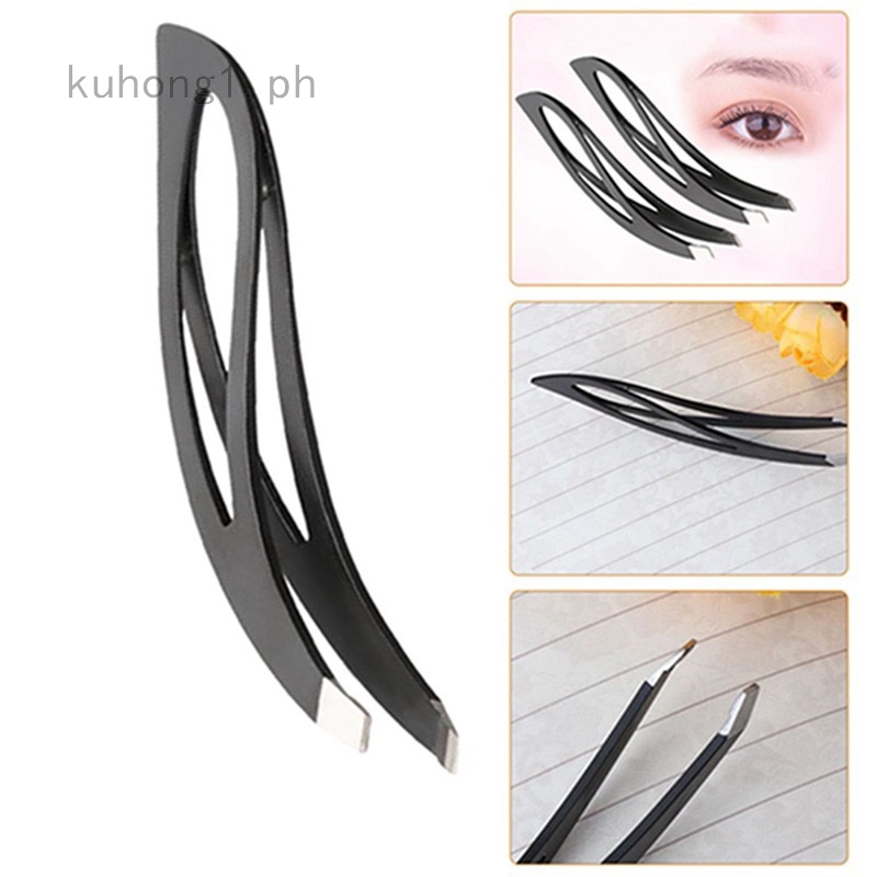 Ingrown Hair Eyebrow Eyelash Slanted Hair Removal Tweezers