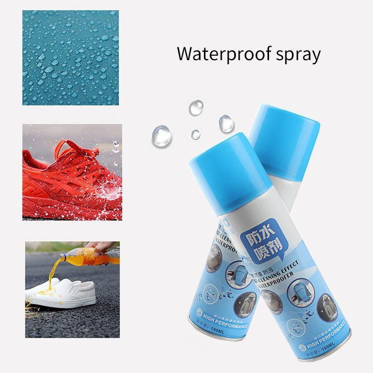 Waterproof Spray Shoes Oil Shoe Polish 180ml Water Repellent Nano Spray  Waterproof | Shopee Philippines