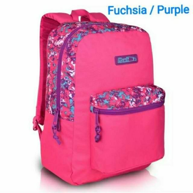 hawk bag violet and pink