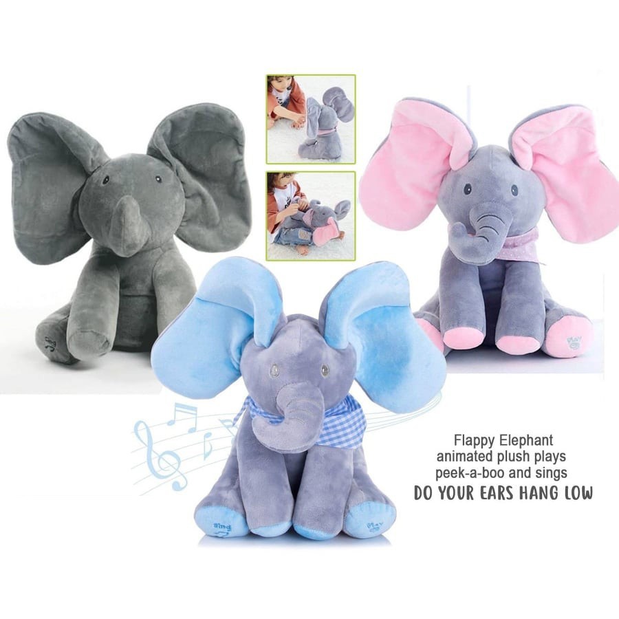 singing elephant toy do your ears hang low