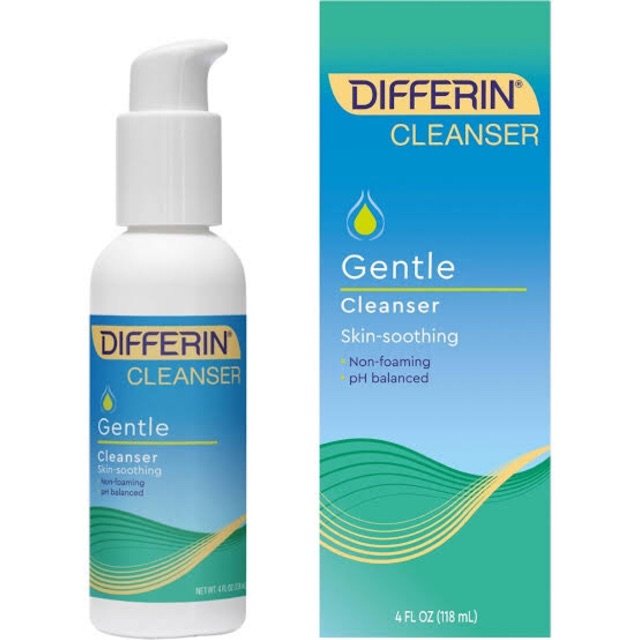 differin cleanser gentle