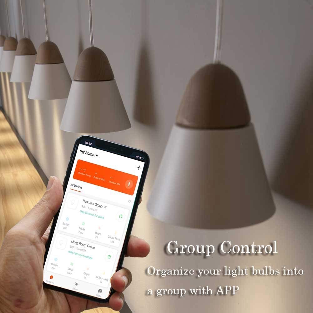 gu10 smart bulb google home