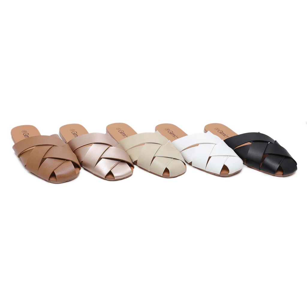 HOT Korean Fashion Flat Sandals For Women HighQuality sandal | Shopee ...