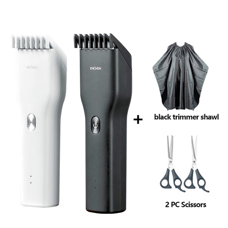 mens hair clipper set with scissors