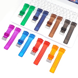 Resin bracelet for casio G-SHOCK GA-100 GA-110 GD-120 GLS-100 matte colored male buckle replacement band #2