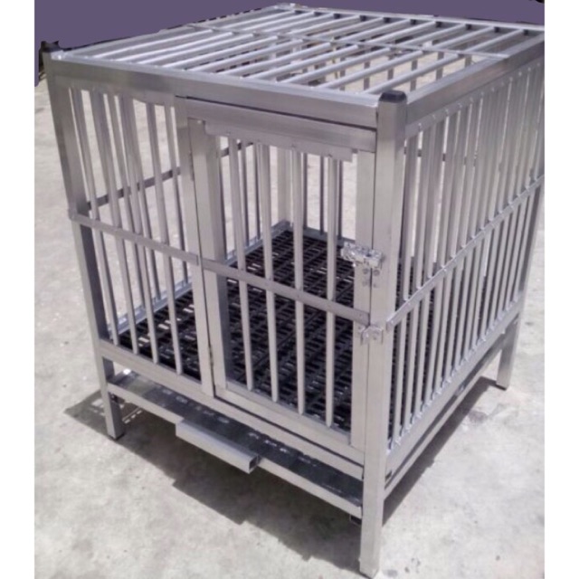 Dog Cage Aluminum and Stainless 