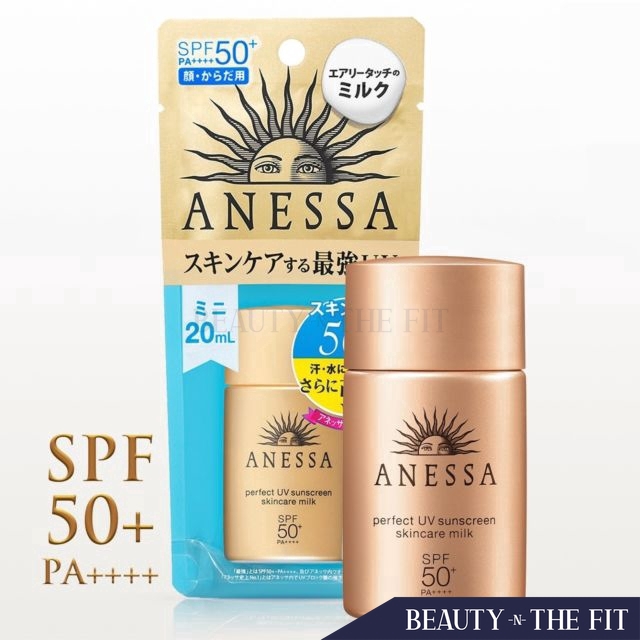 anessa sunscreen skincare milk