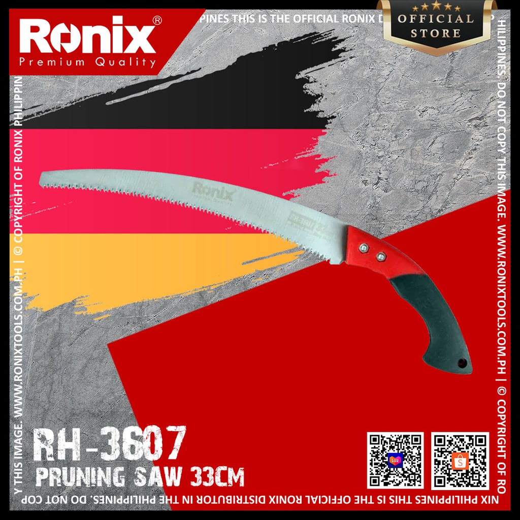 RONIX RH3607 PREMIUM QUALITY LARGE PRUNING SAW GARDEN SAW 33CM