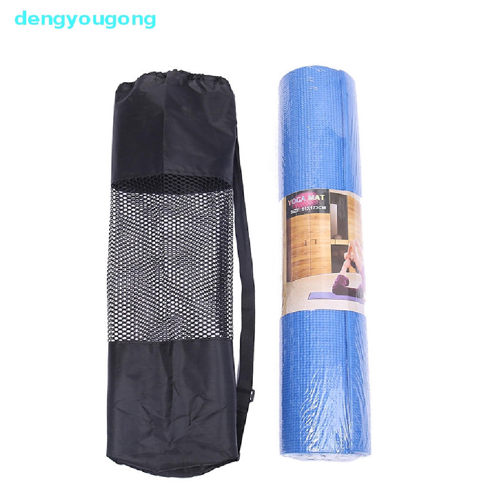 dengyougong Yoga Shoulder Bag Sports Gym Yoga Bag Storage Case Mat