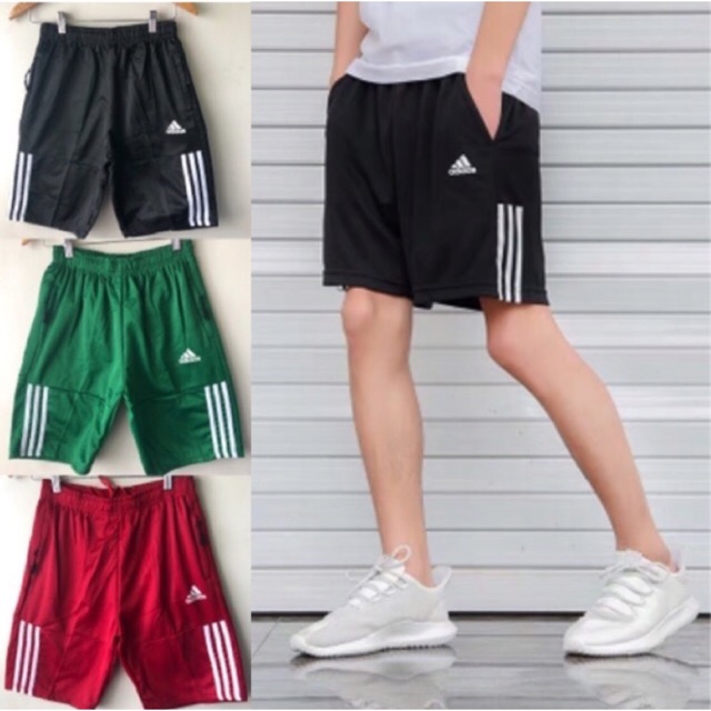 mens adidas shorts with zip pockets