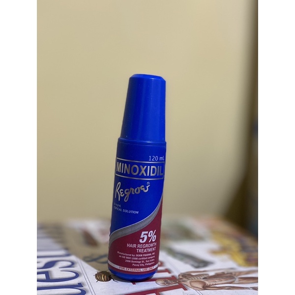 Minoxidil Regroe 5 120ml Used 80 Full Shopee Philippines