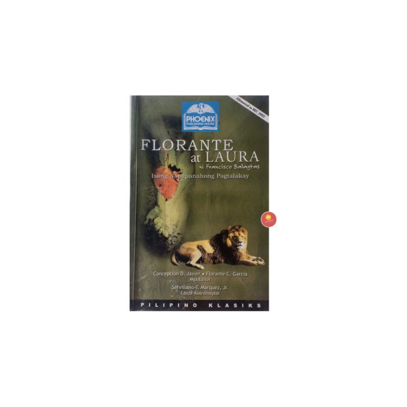 Florante At Laura Ni Francisco Balagtas Book Shopee Philippines