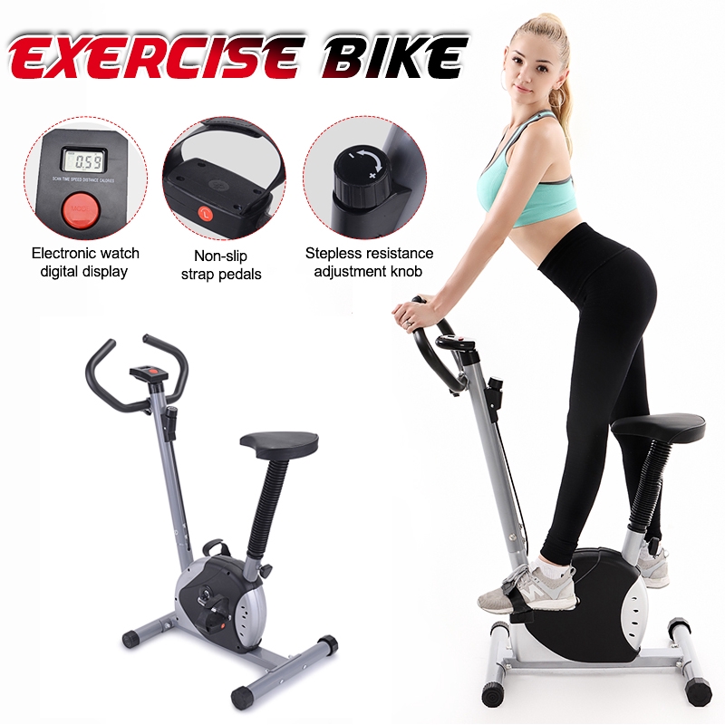 exercise bike with digital screen